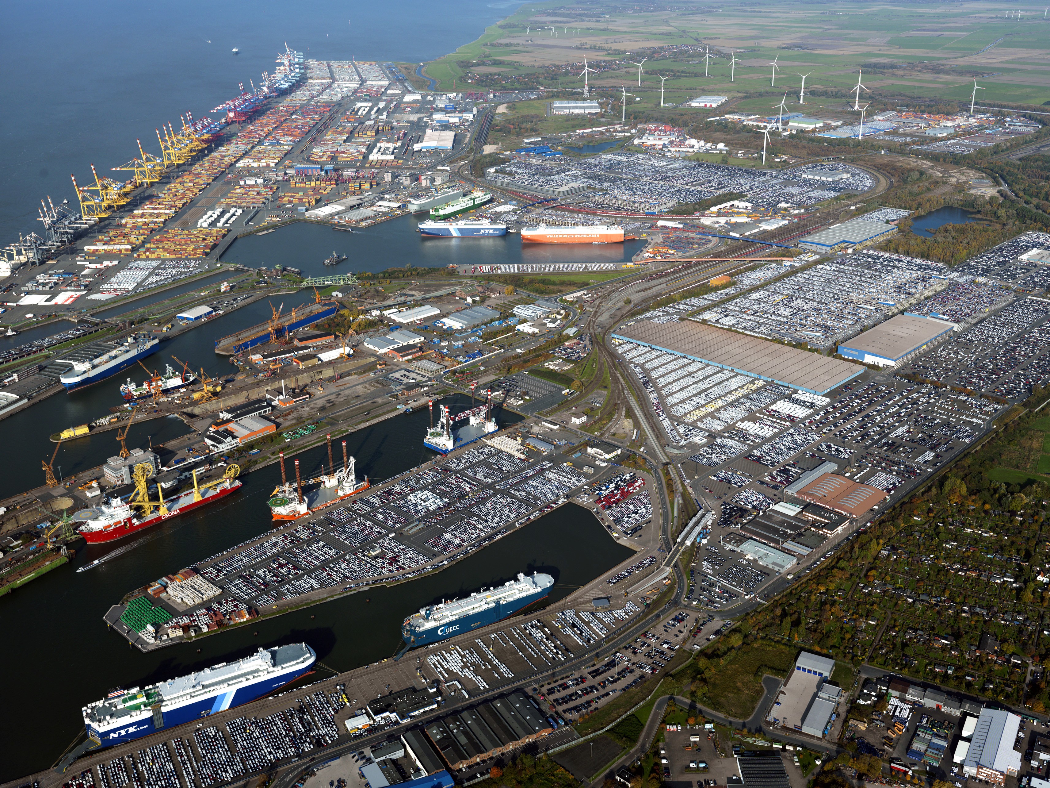 BLG Autoterminal Bremerhaven | Foto: © BLG  LOGISTICS